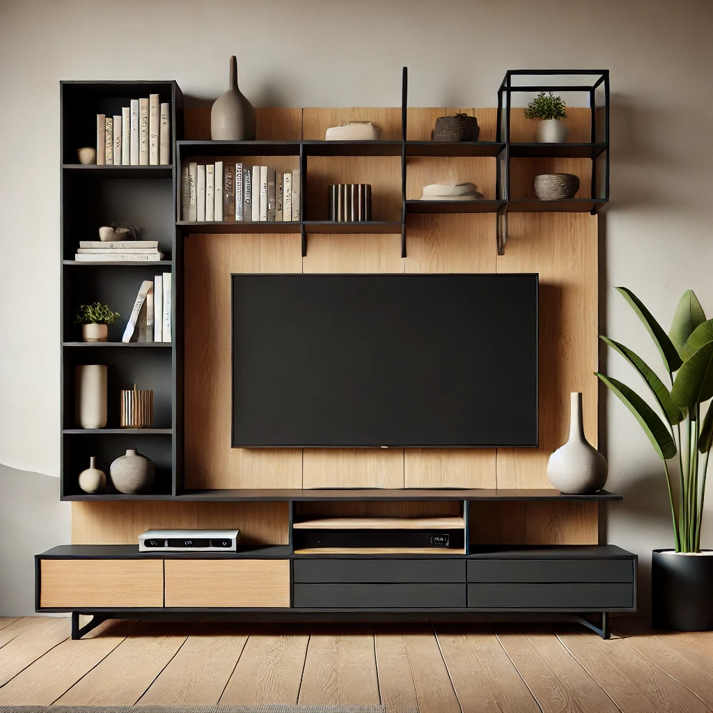 armado de rack de TV