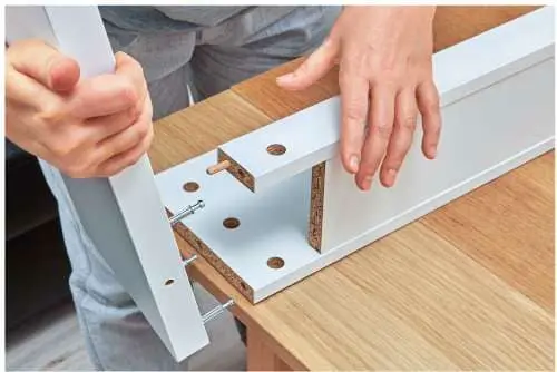 armando mesas de madera